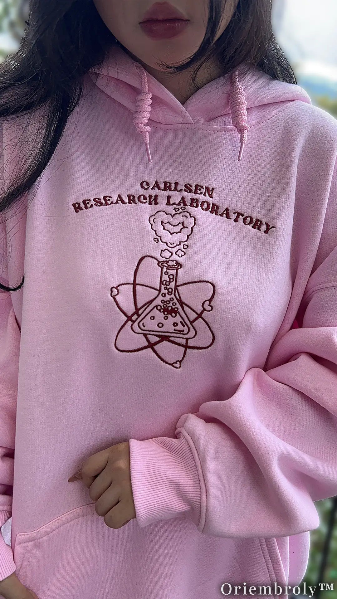 Research Laboratory Embroidered Hoodie | STEM Academia Fleece Hoodie for Science Lovers
