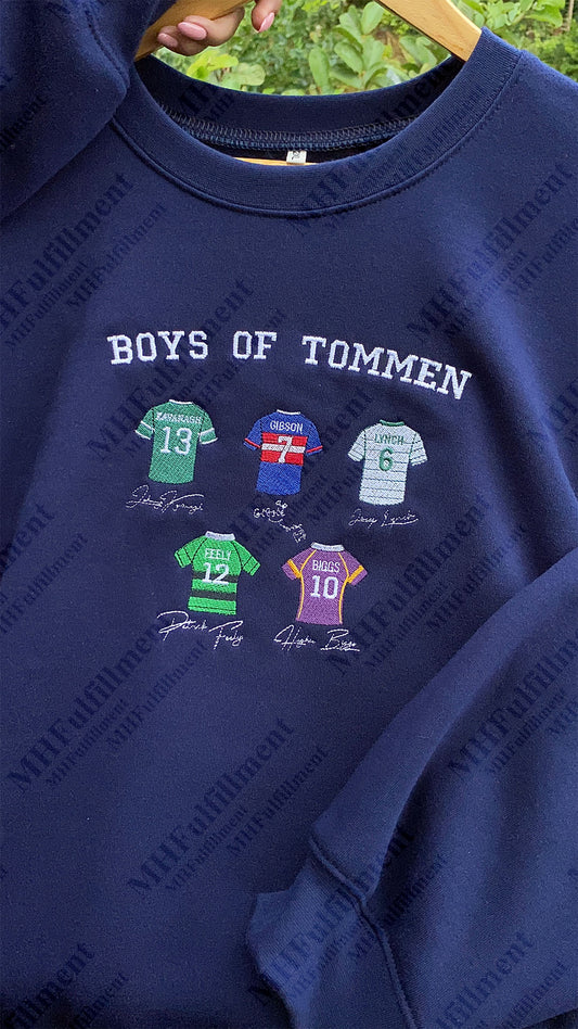 Boys of Tommen Embroidered Sweatshirt – Chloe Walsh Book Merch – Binding 13 & Keeping 13 Hoodie