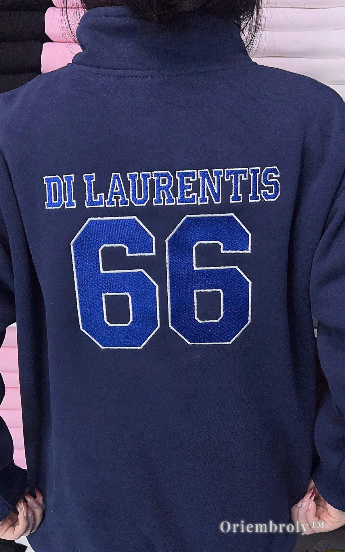 Briar University Hawks Quarter Zip Sweatshirt – Di Laurentis 66 Hockey Pullover