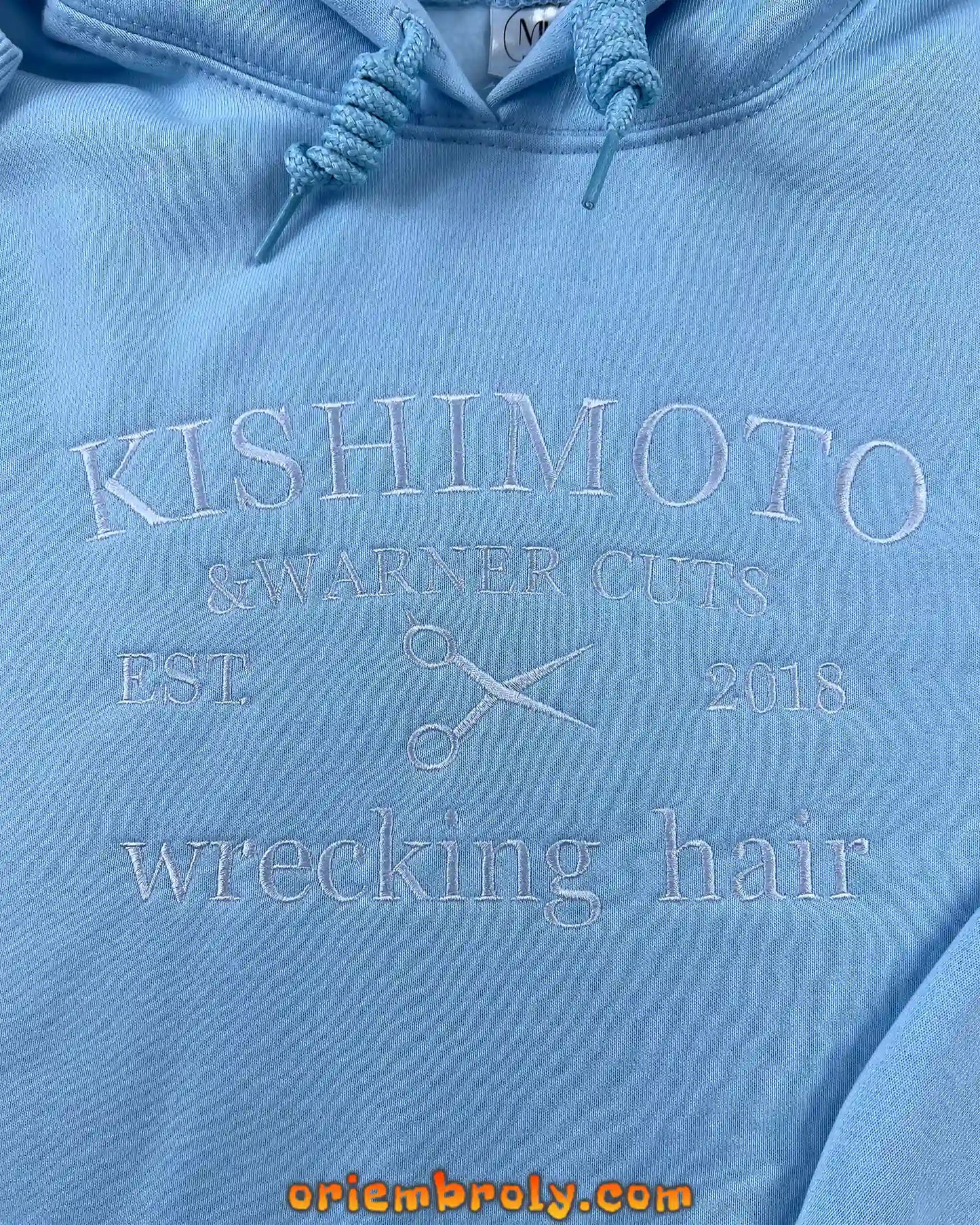 Embroidered Kishimoto & Warner Crewneck | Shatter Me Sweatshirt | Aaron Warner Hoodie