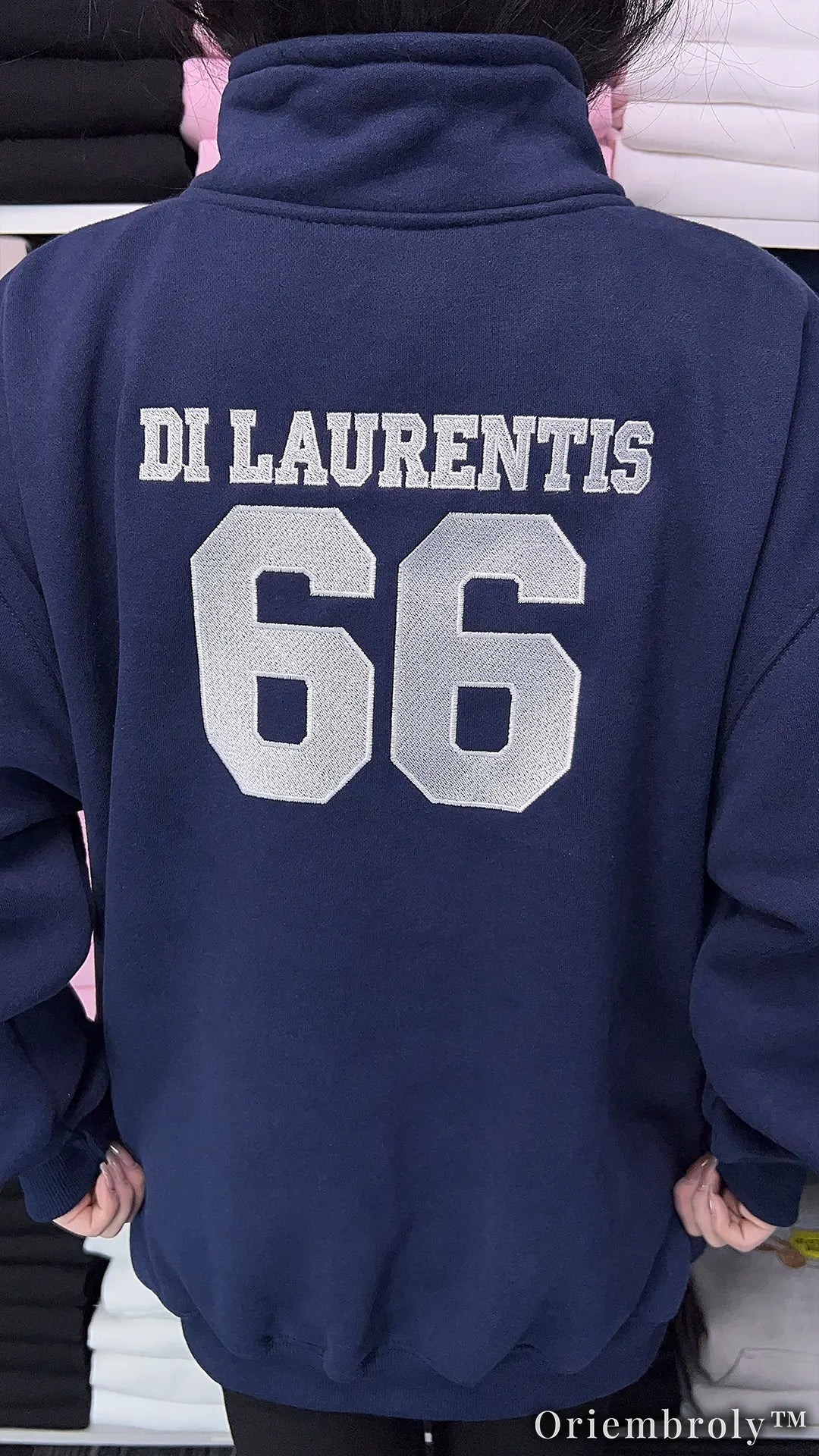 Briar University Embroidered Quarter Zip – Hockey Romance Sweatshirt