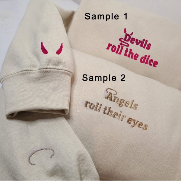 Cruel Summer Couple Embroidered Crewneck Sweatshirt - Oriembroly LLC