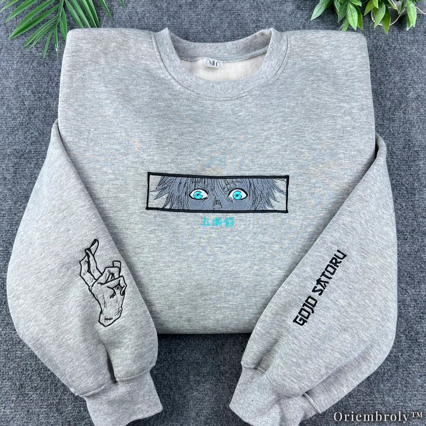Mystic Sorcerer Embroidered Sweatshirt | Anime Inspired Fleece Crewneck