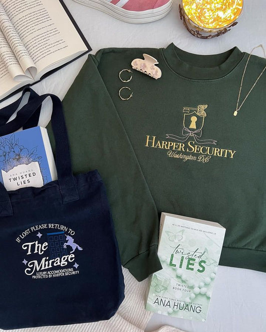 Harper Security Twisted Lies Sweatshirt Twisted Series Merch