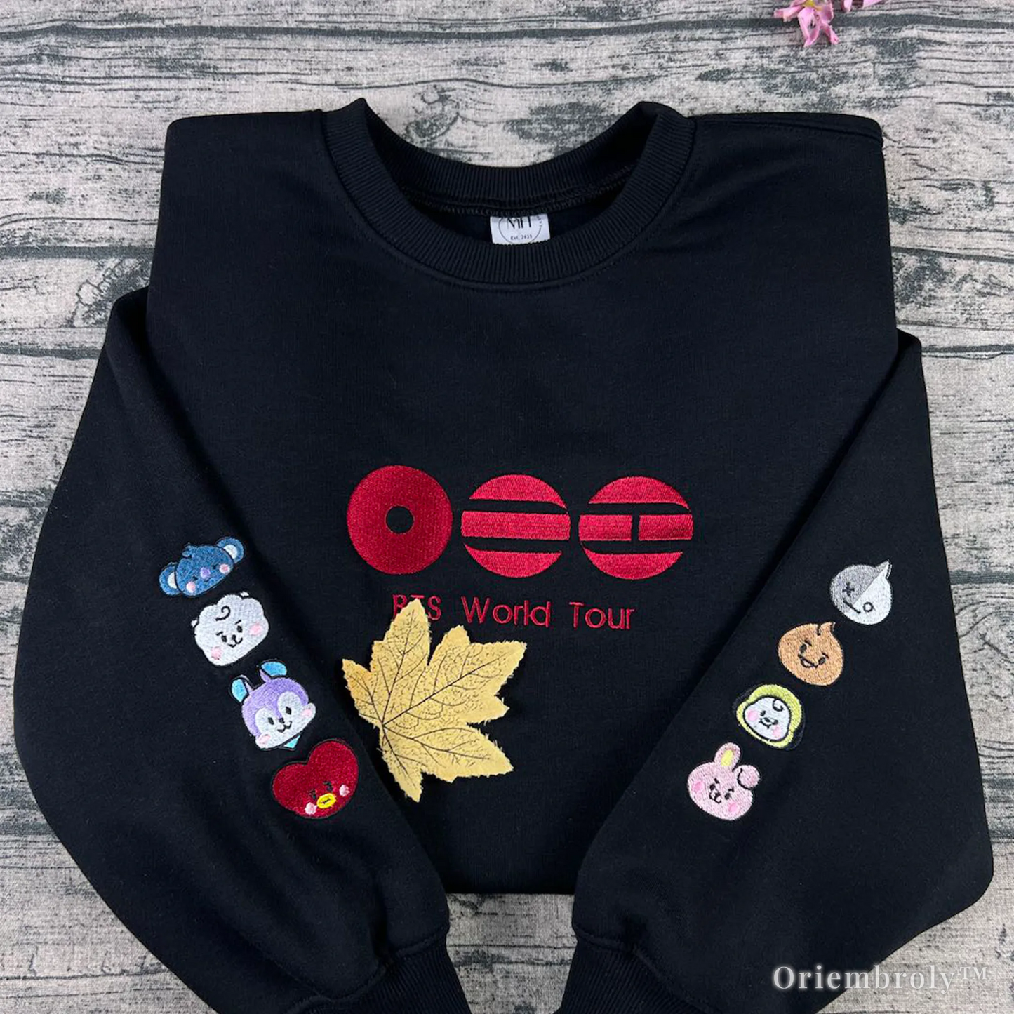 World Tour Inspired Embroidered K-Pop Fan