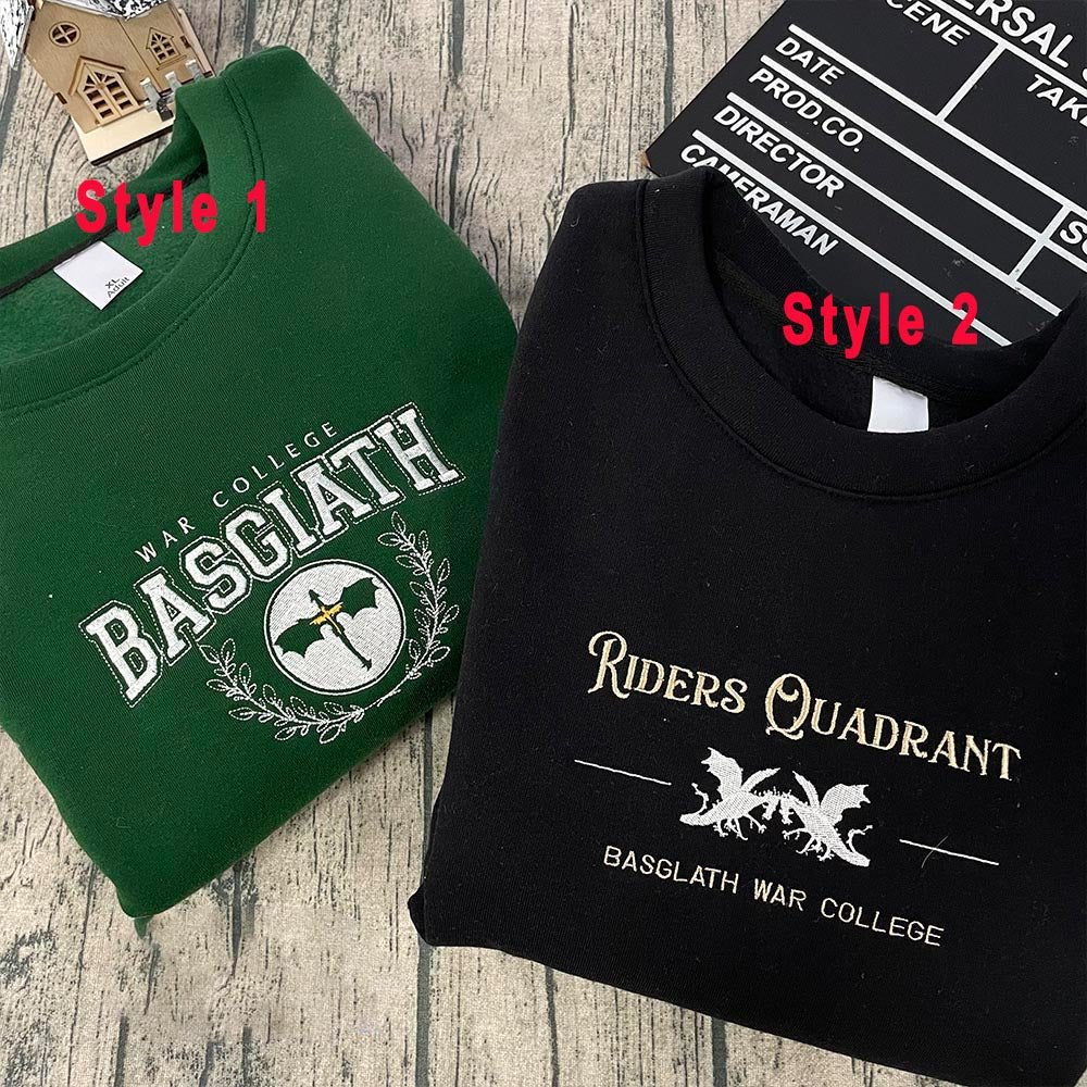 Riders Quadrant embroidered sweatshirt