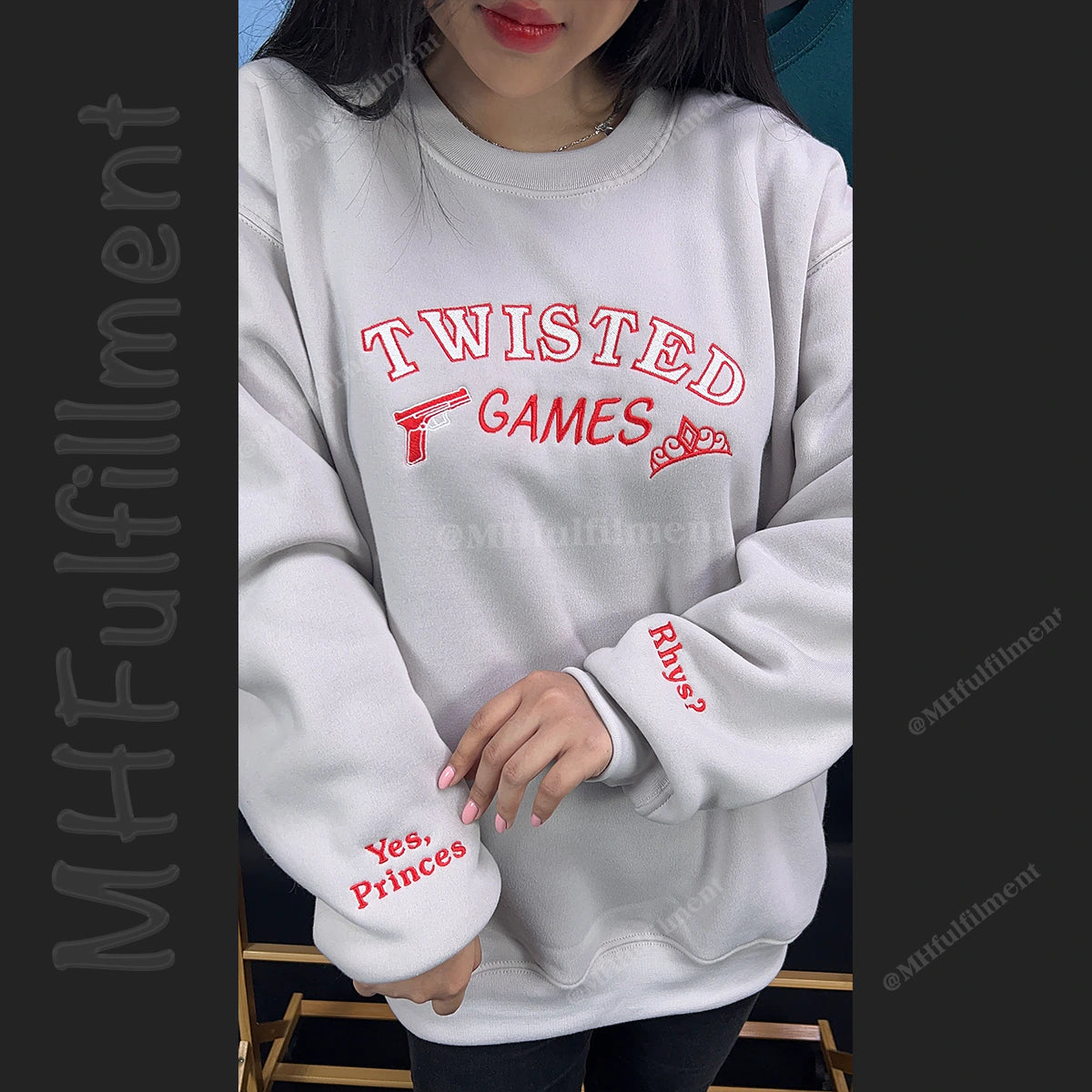 Booktok romance reader sweatshirt