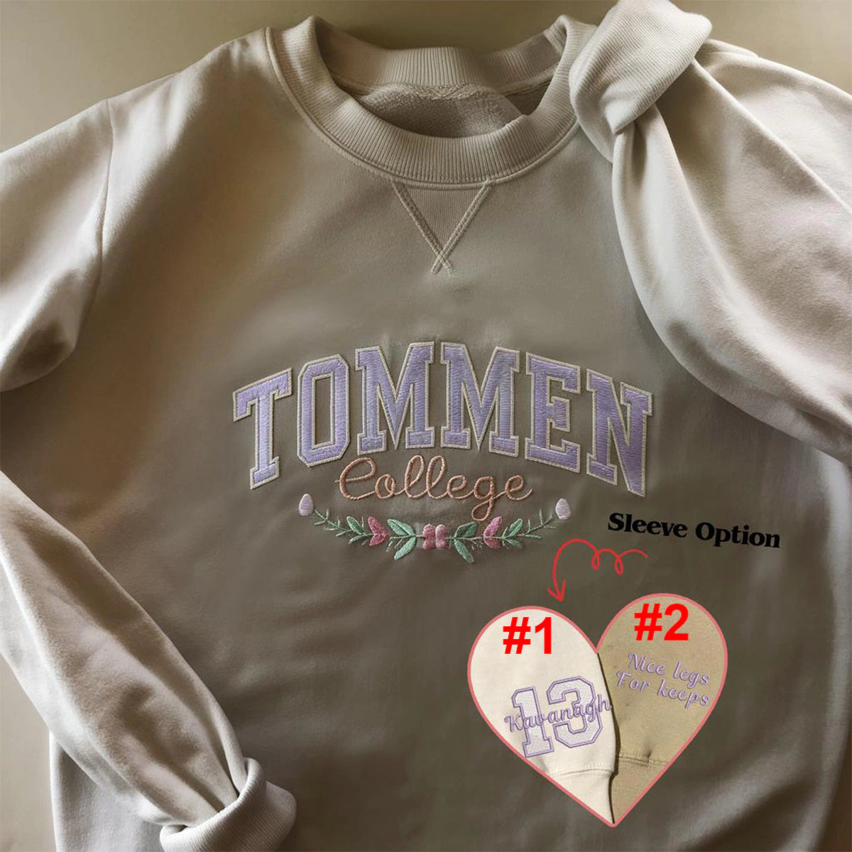 Boys of Tommen Easter Day embroidered sweatshirt womenswear, casual crewneck hoodie for bookish book lovers and bookworms.