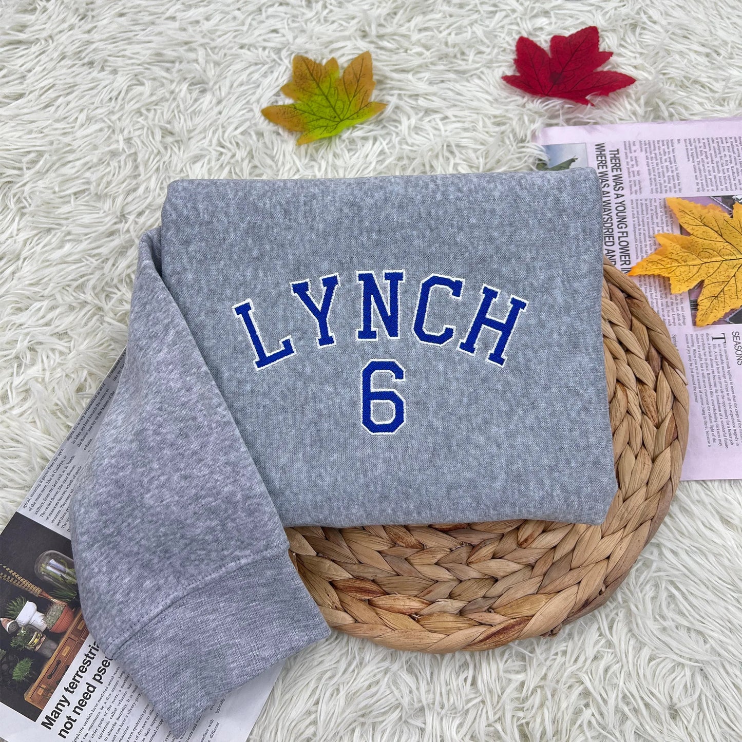 Boys of Tommen embroidered sweatshirt inspired by Lynch 6, featuring Johnny Kavanagh and Lynch Joey. Perfect for book lovers and fans of book merch.