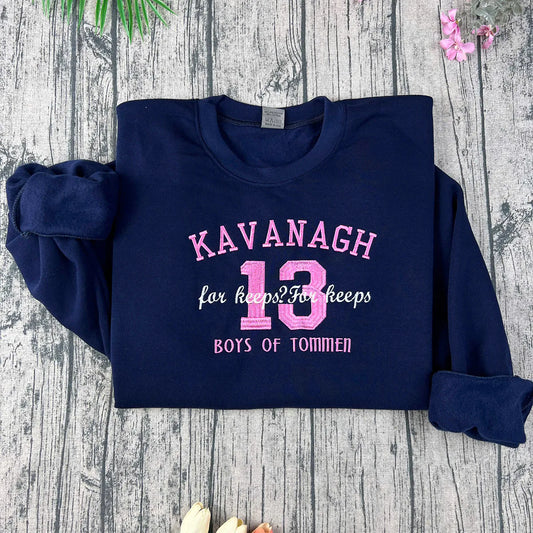 Embroidered sweatshirt inspired by Boys of Tommen series