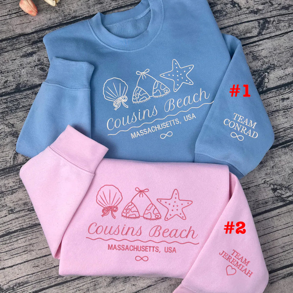 Conrad Fisher Shirt - Embroidered Sweatshirt