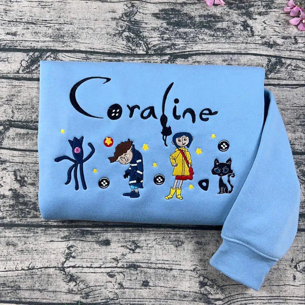coraline embroidery