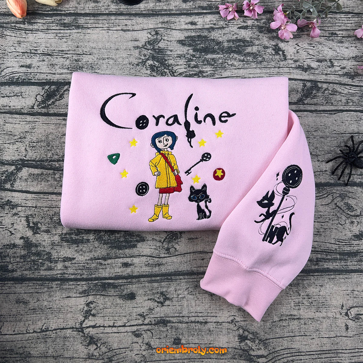 Custom horror cartoon couple hoodie for Halloween