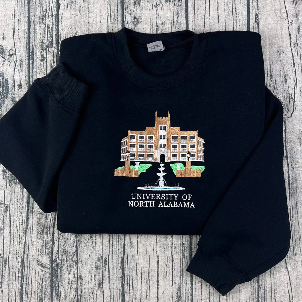Personalized University Embroidered Sweatshirt - QN8888
