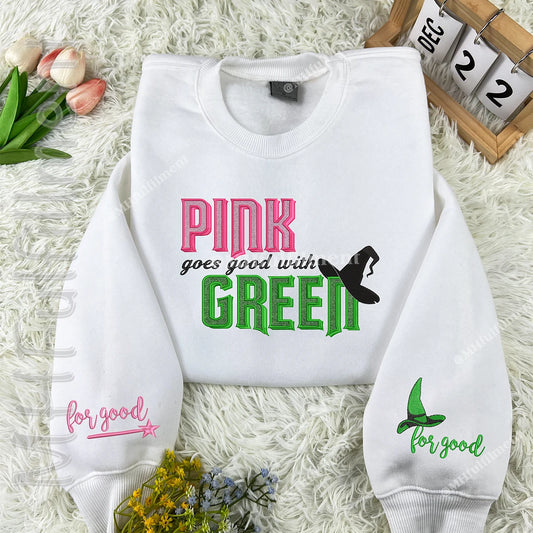 Defying Gravity embroidered shirt for Wizard of Oz lovers