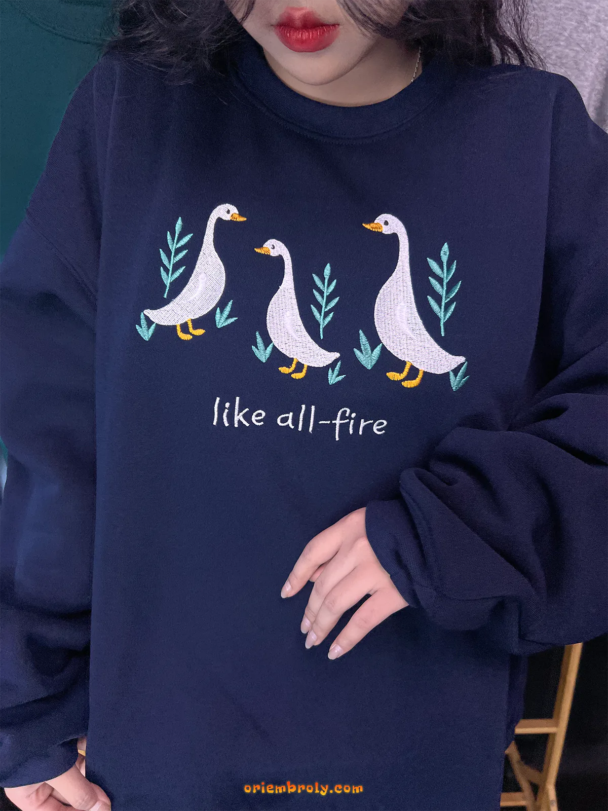 Literary-inspired unisex sweatshirt for Hunger Games fans