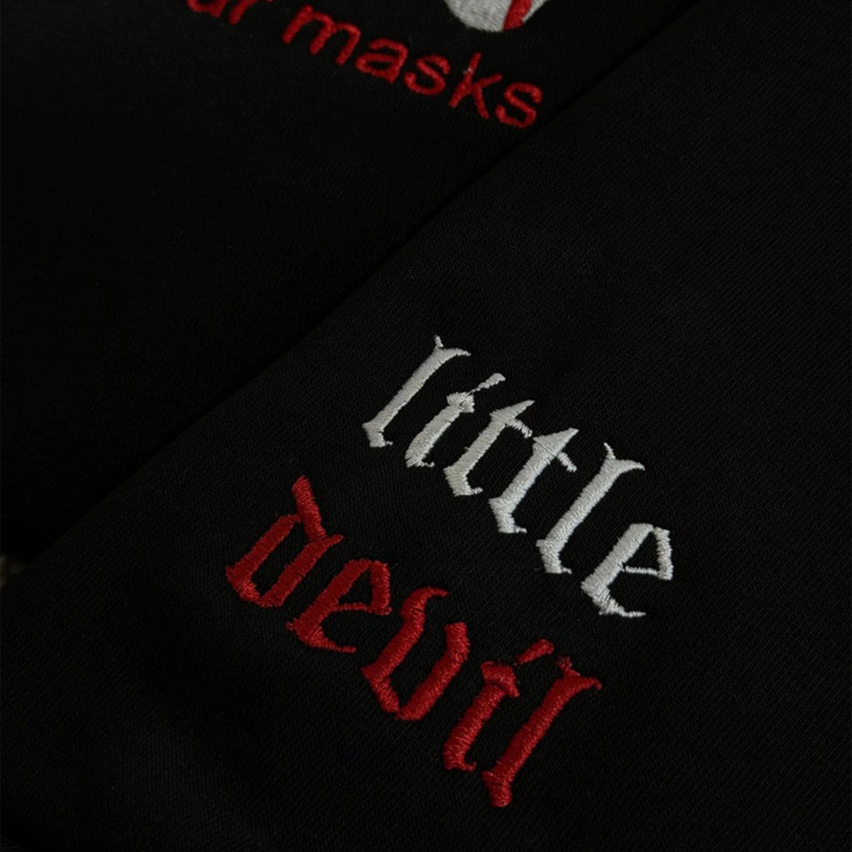Penelope Douglas' Devil's Night Four Horseman embroidered hoodie, featuring Will Grayson from the book series.