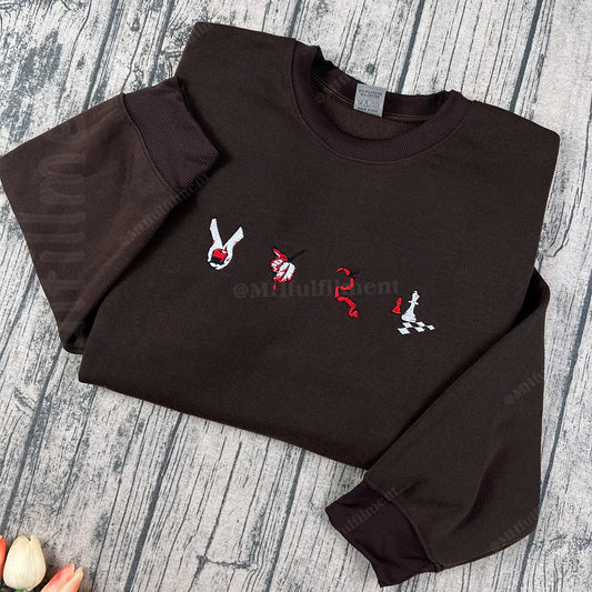 Edward Cullen embroidered crewneck