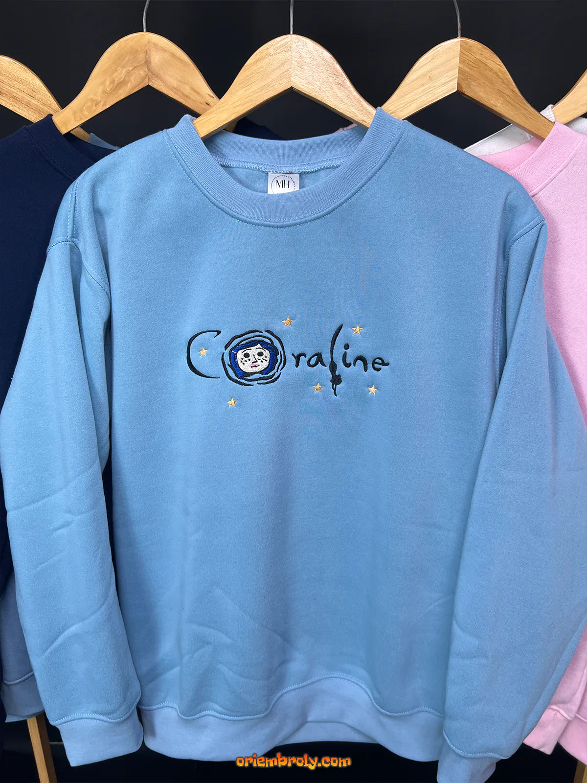 Coraline Jones inspired Halloween sweater