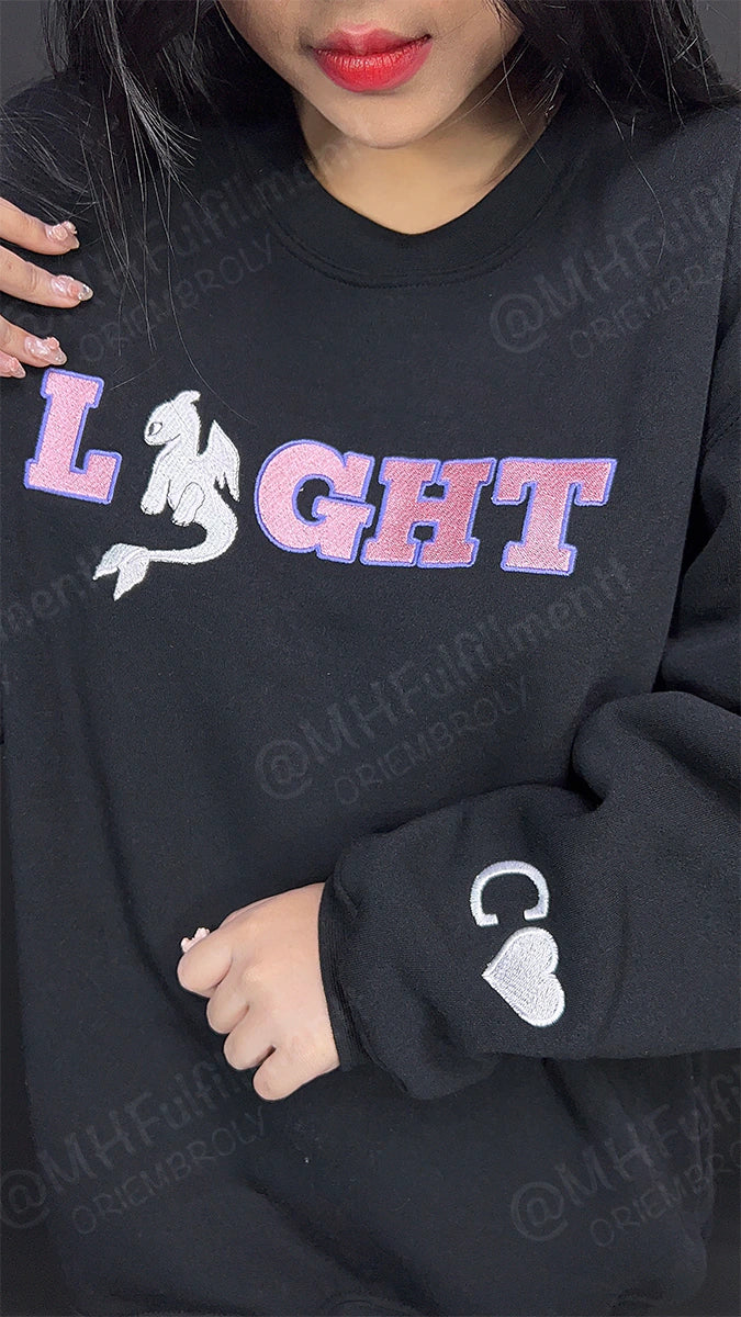 Embroidered hoodie gift for dragon lovers