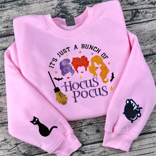 embroidered hocus pocus sweatshirt