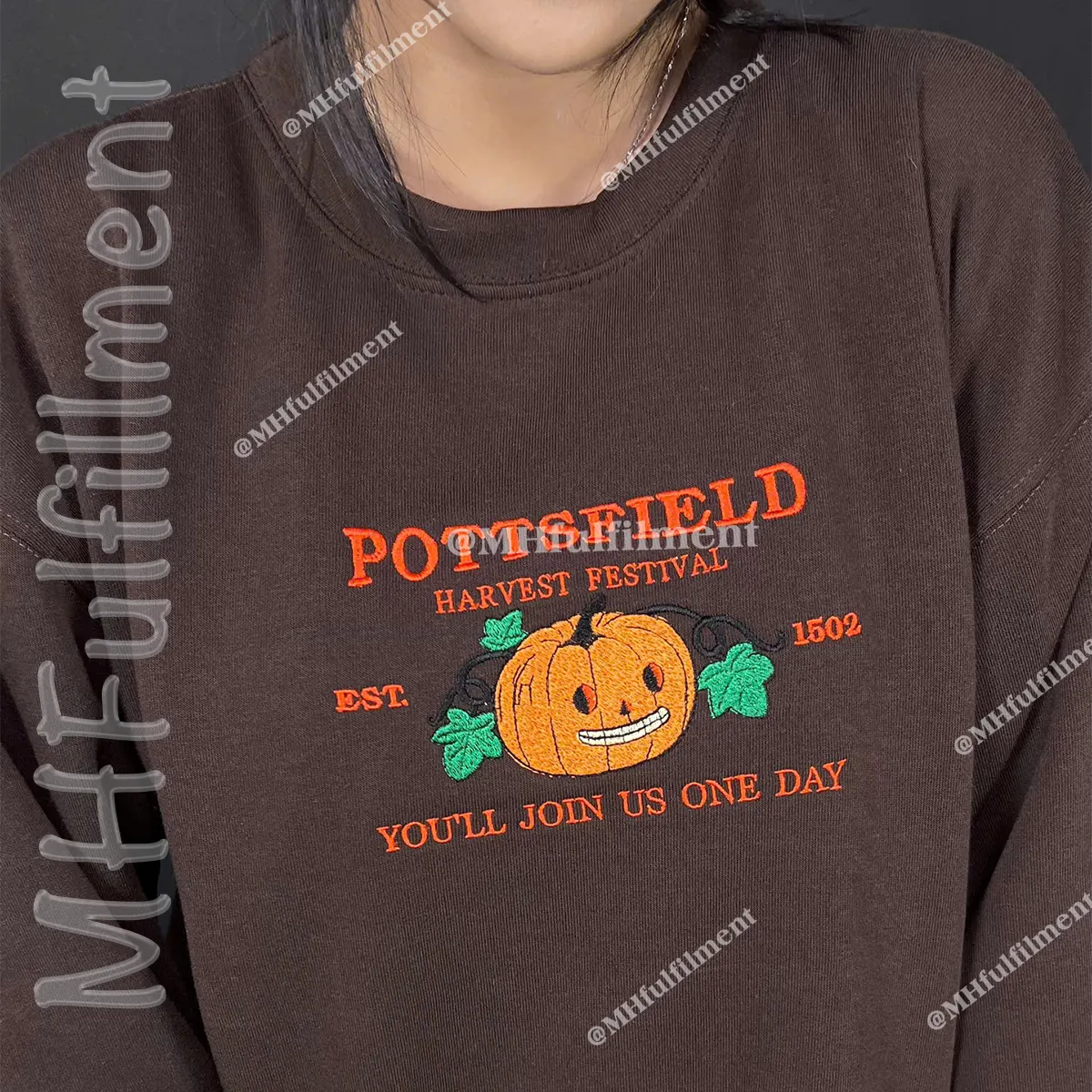 Halloween pumpkin carving sweatshirt inspired by Over The Garden Wall