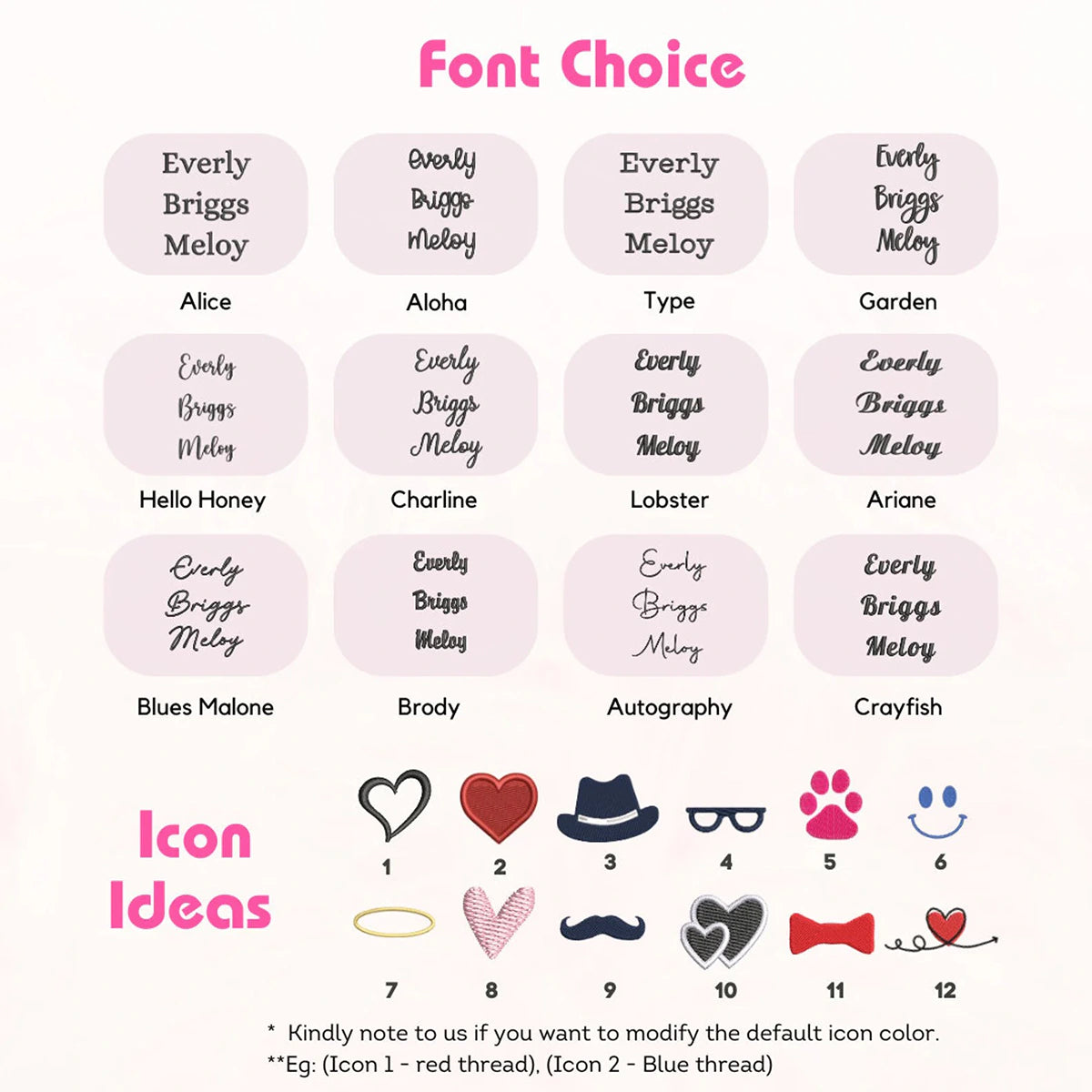 Font Choice
