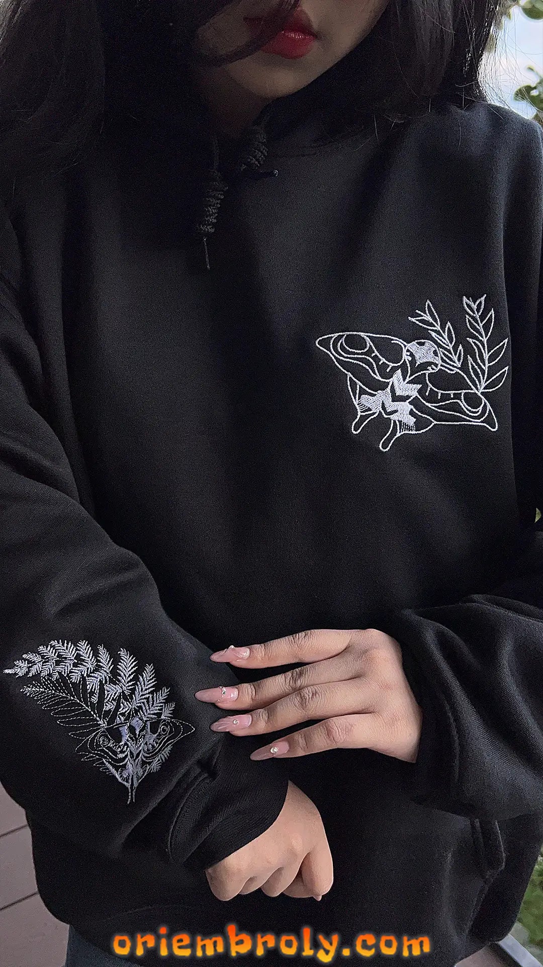 Perfect gift for gaming fan embroidered hoodie