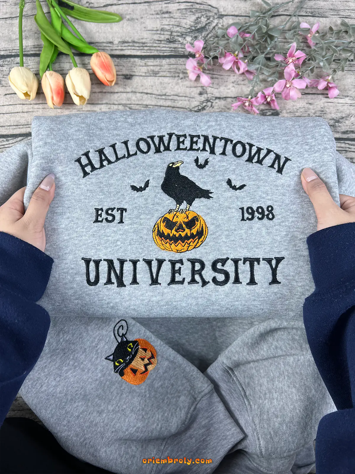 Spooky fall sweatshirt for Halloween lovers