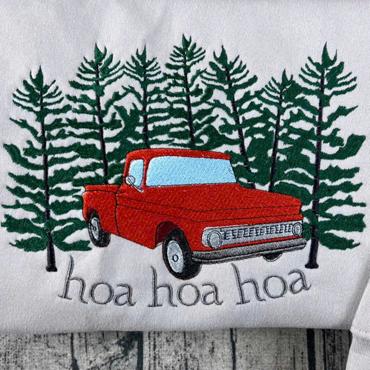 Hoa Hoa Hoa Twilight embroidery sweatshirt inspired by La Push scene from Twilight