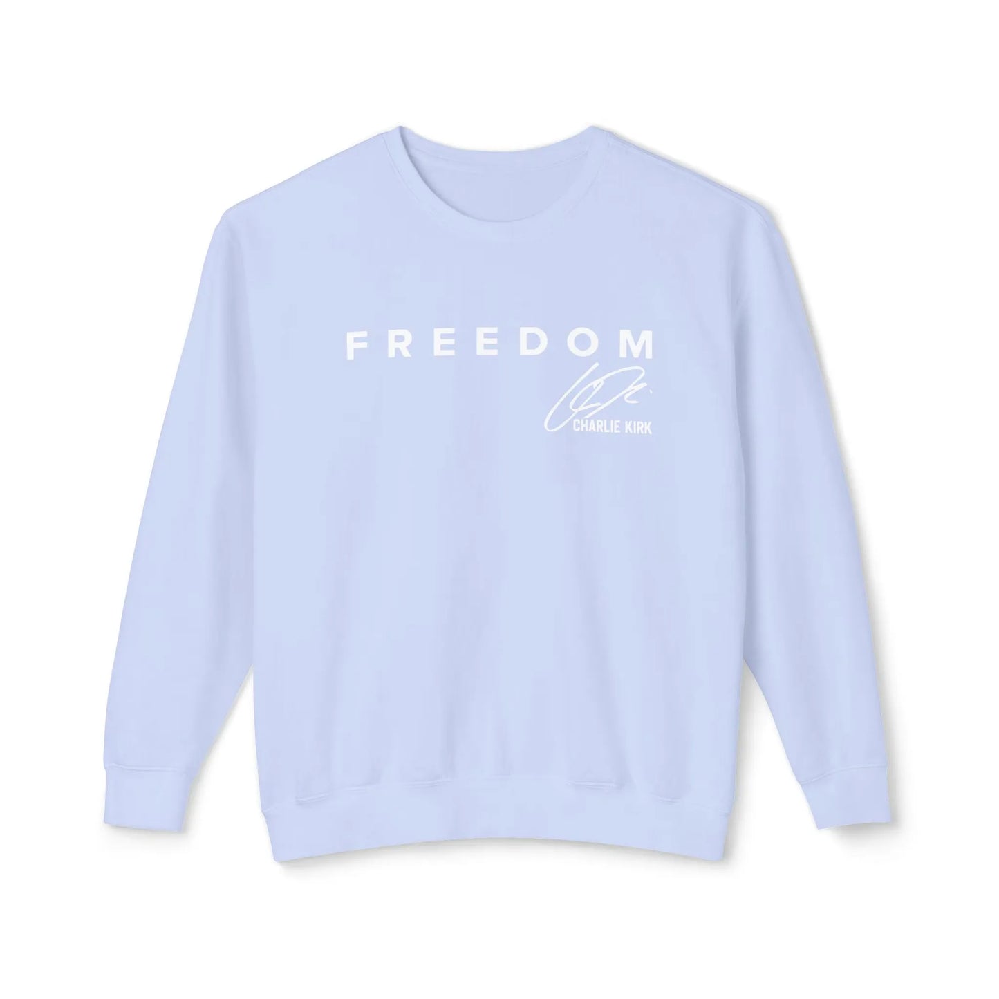 Charlie Kirk supporter embroidered hoodie political wear