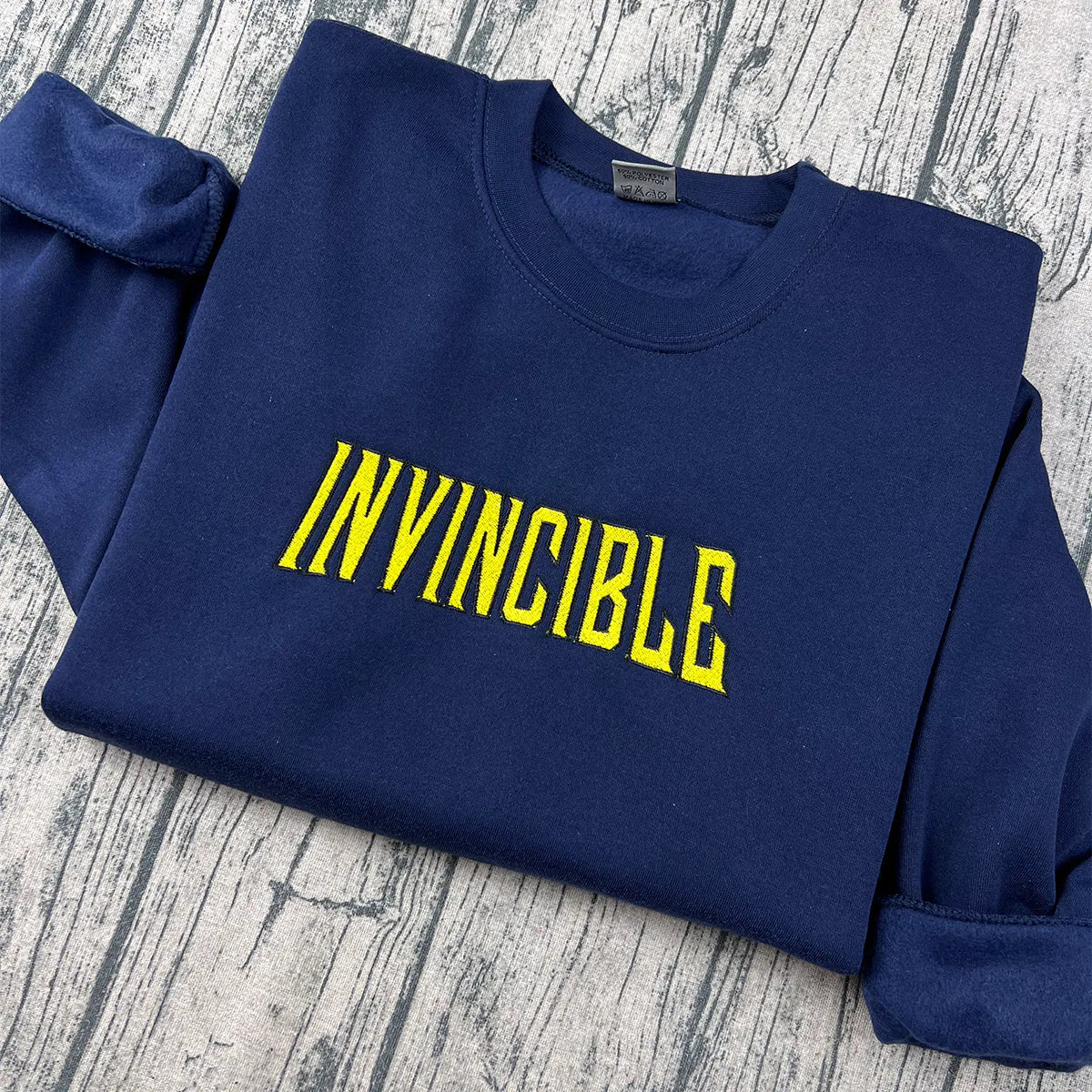 Invincible Superhero Embroidered Sweatshirt - NHPRE001