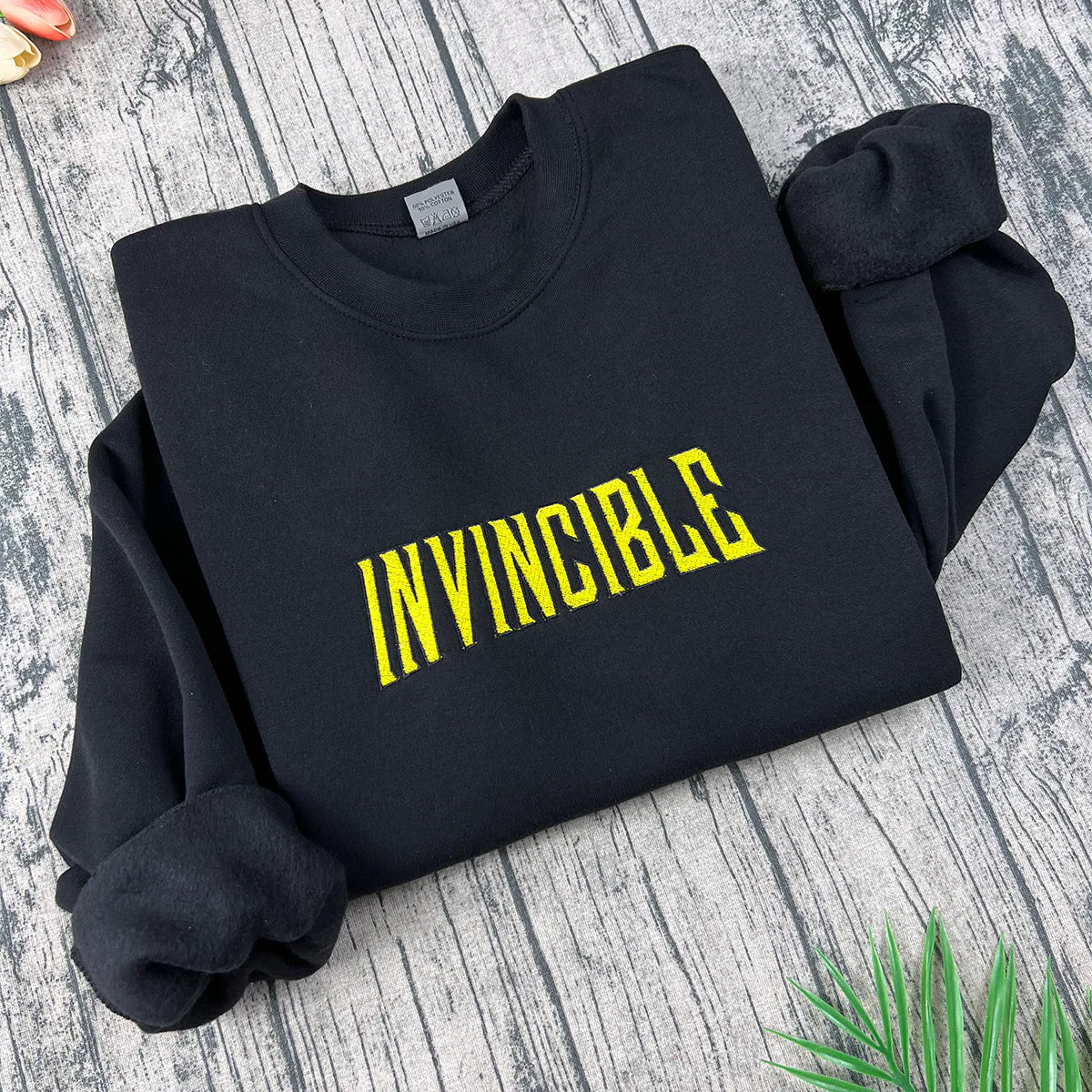 Invincible Superhero Embroidered Sweatshirt - NHPRE001