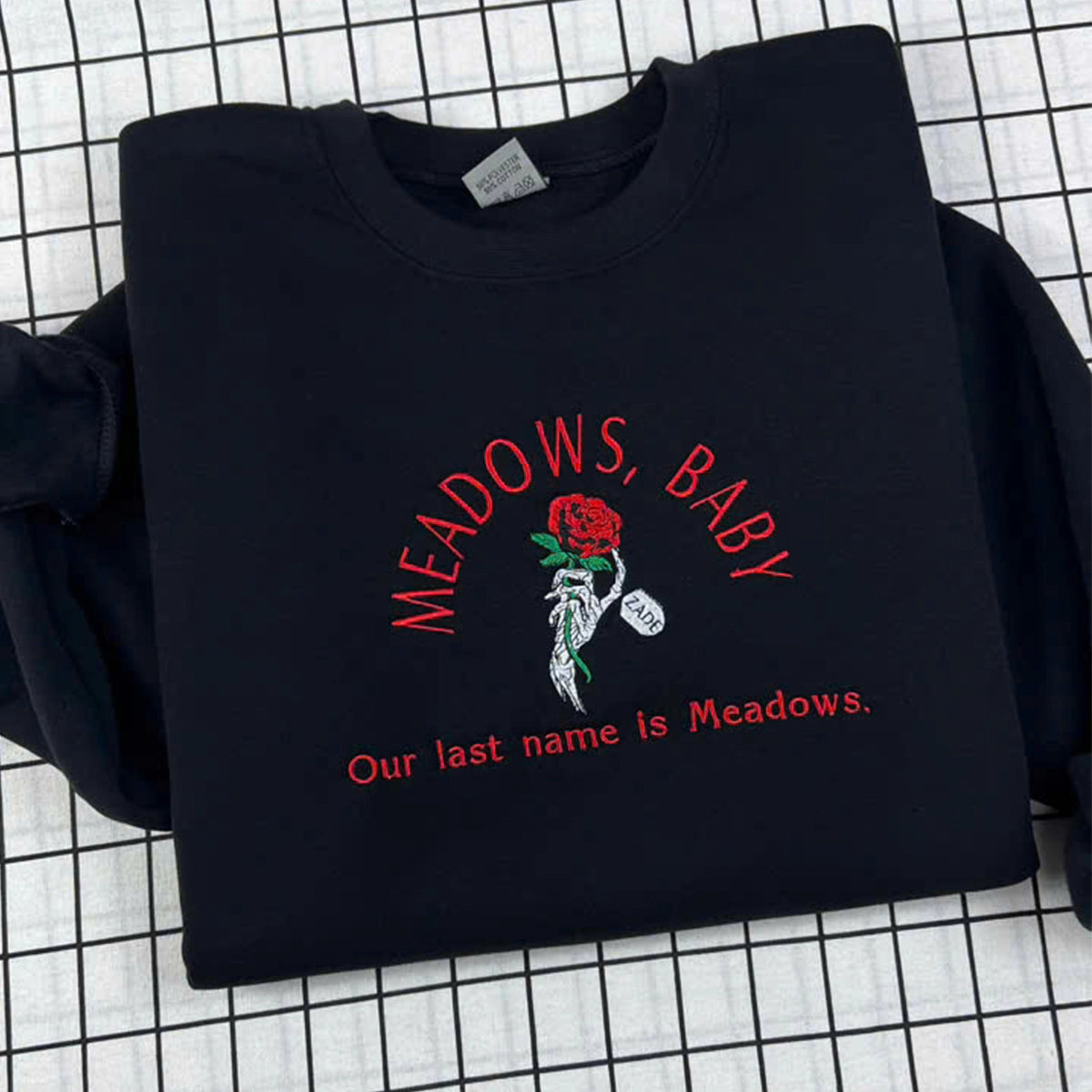 Haunting Adeline sweatshirt with Zade Meadows design, a must-have for dark romance book lovers and collectors.