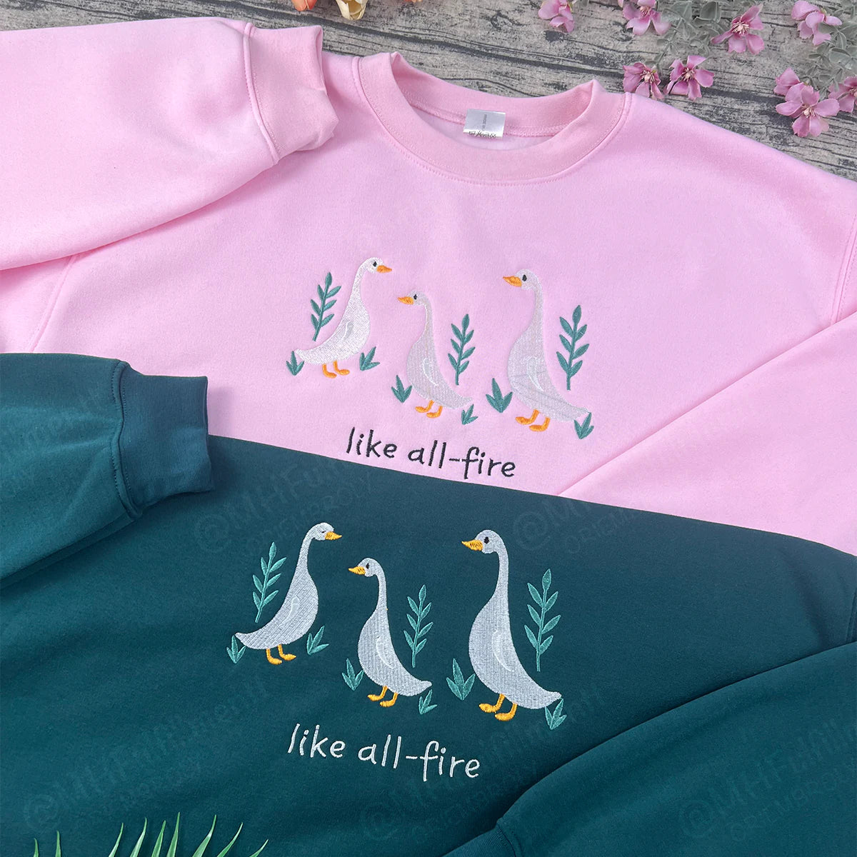 Hunger Games quote sweatshirt for fans of Suzanne Collins