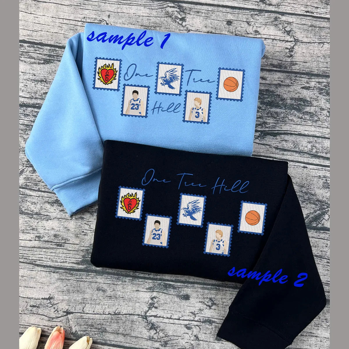 Lucas Scott embroidery sweatshirt for OTH fans