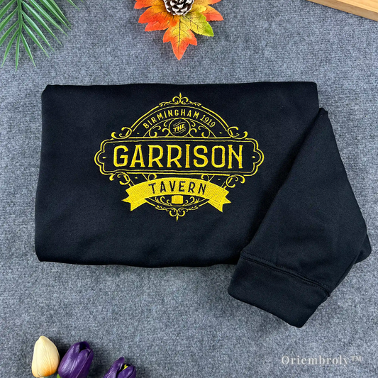 Peaky Blinders embroidered sweatshirt Garrison Tavern design