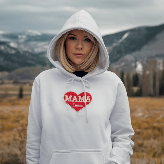 Personalized hoodie for Mother's Day with college logo ORI6005