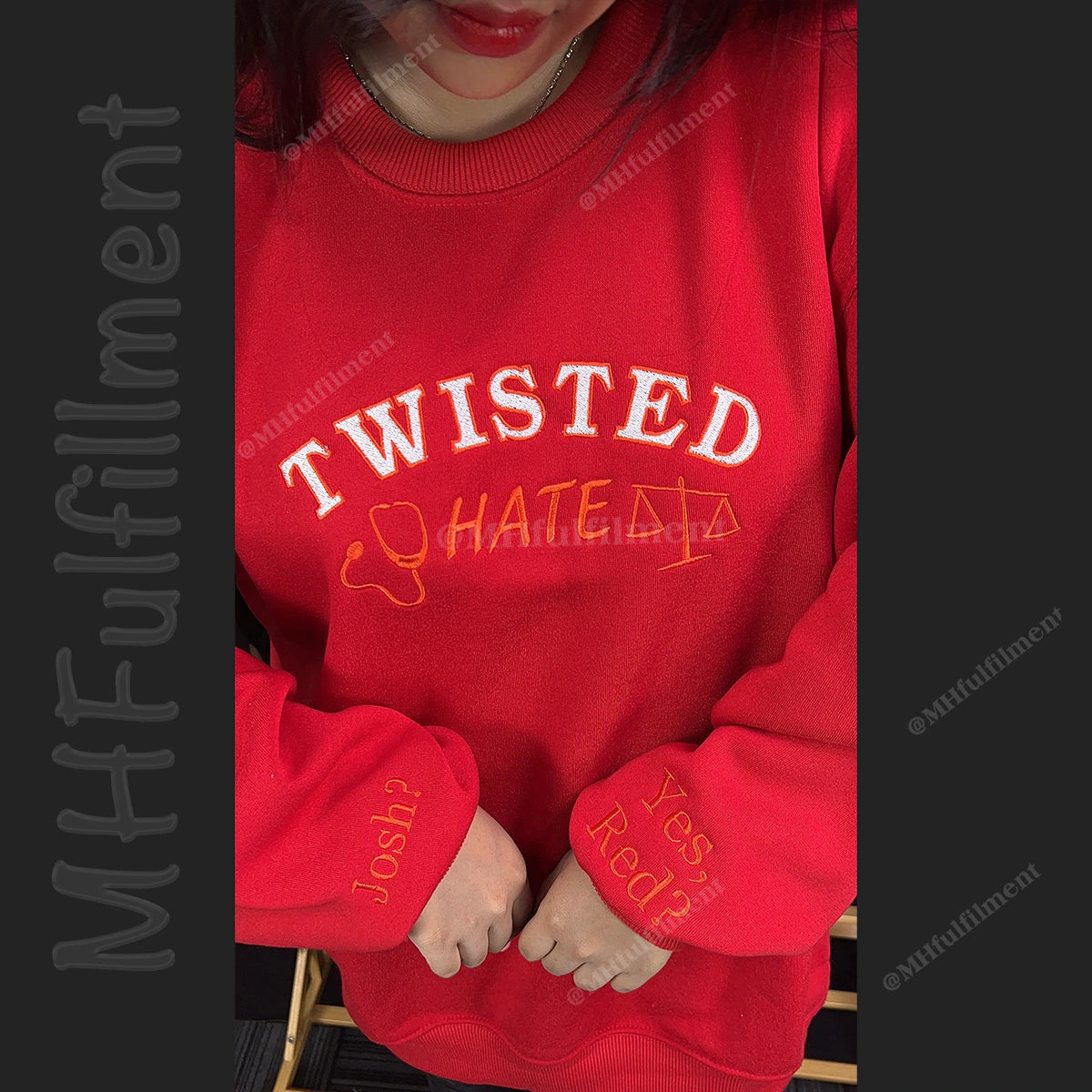 Romantic bookworm sweatshirt