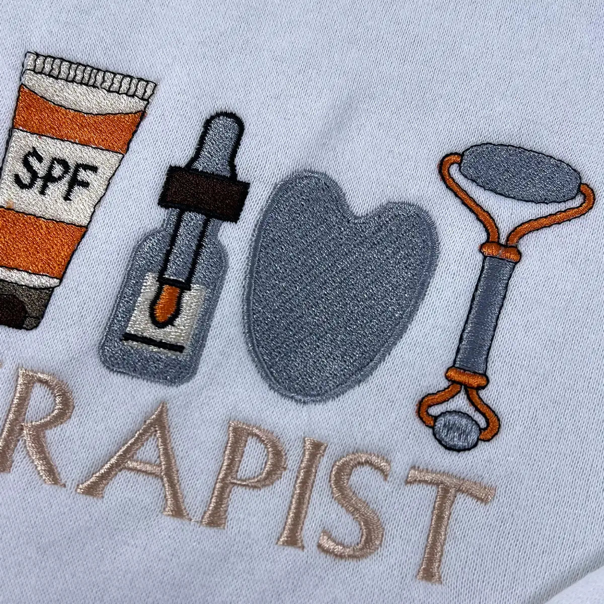 Licensed spa professional embroidered sweatshirt