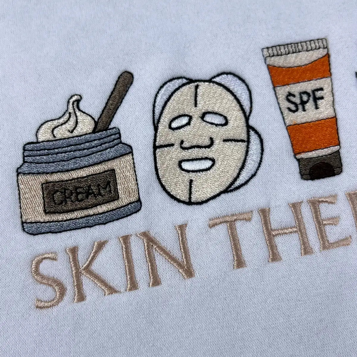 Beautician sweatshirt custom skincare apparel