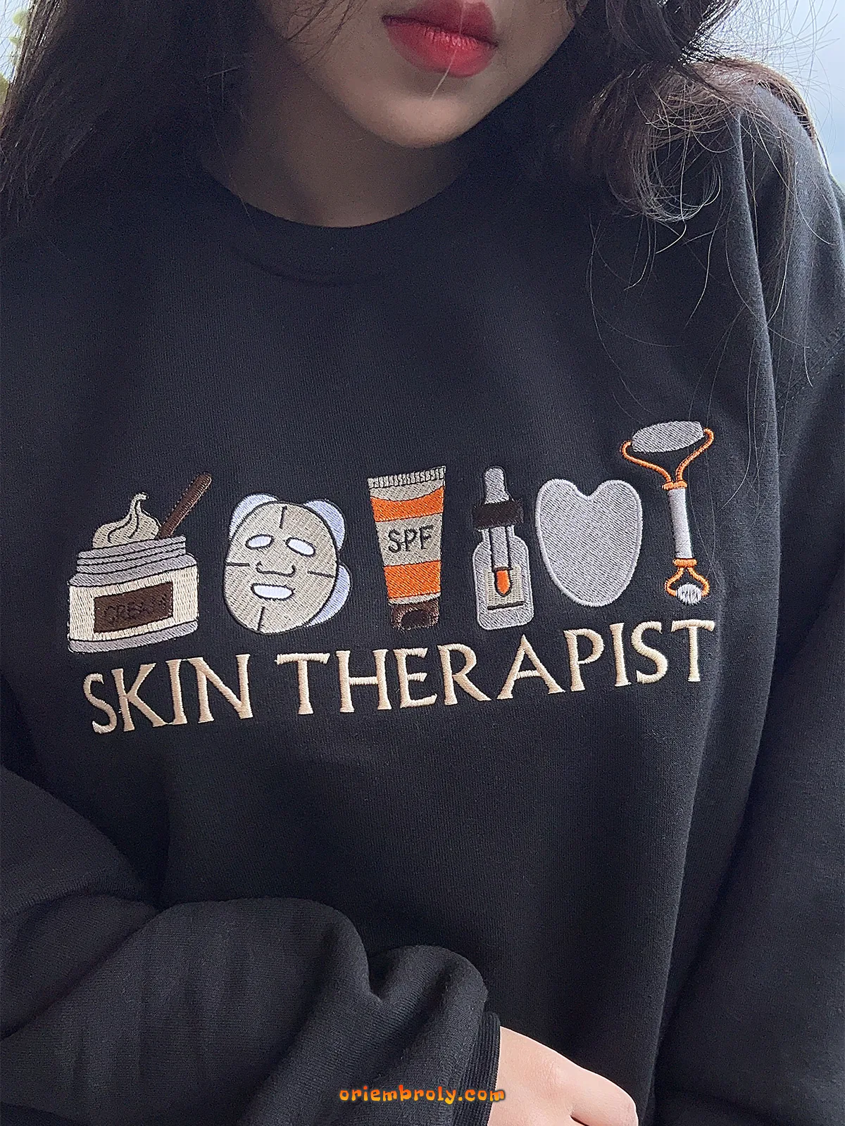 Soft unisex esthetician sweatshirt for daily wear