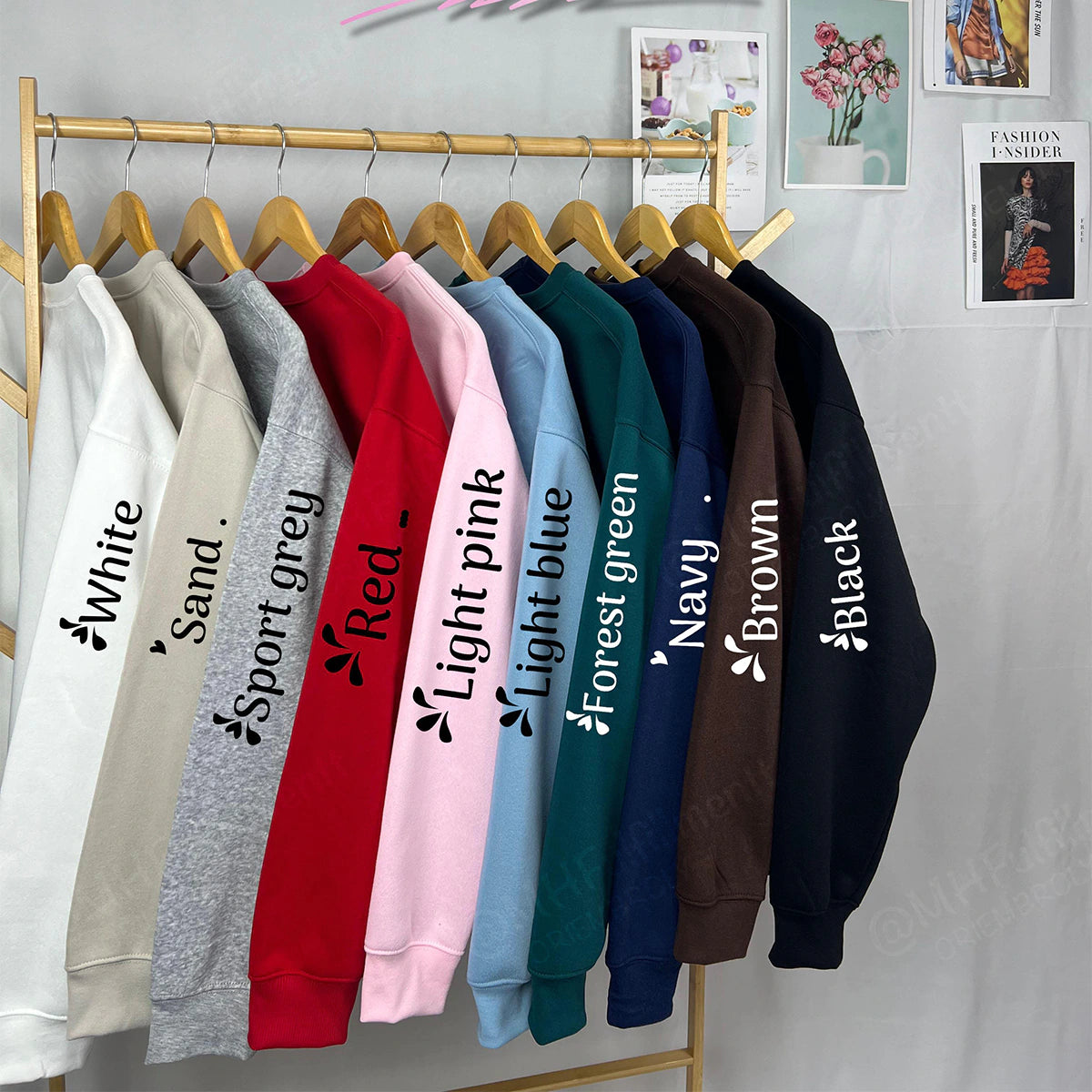 Standard color chart