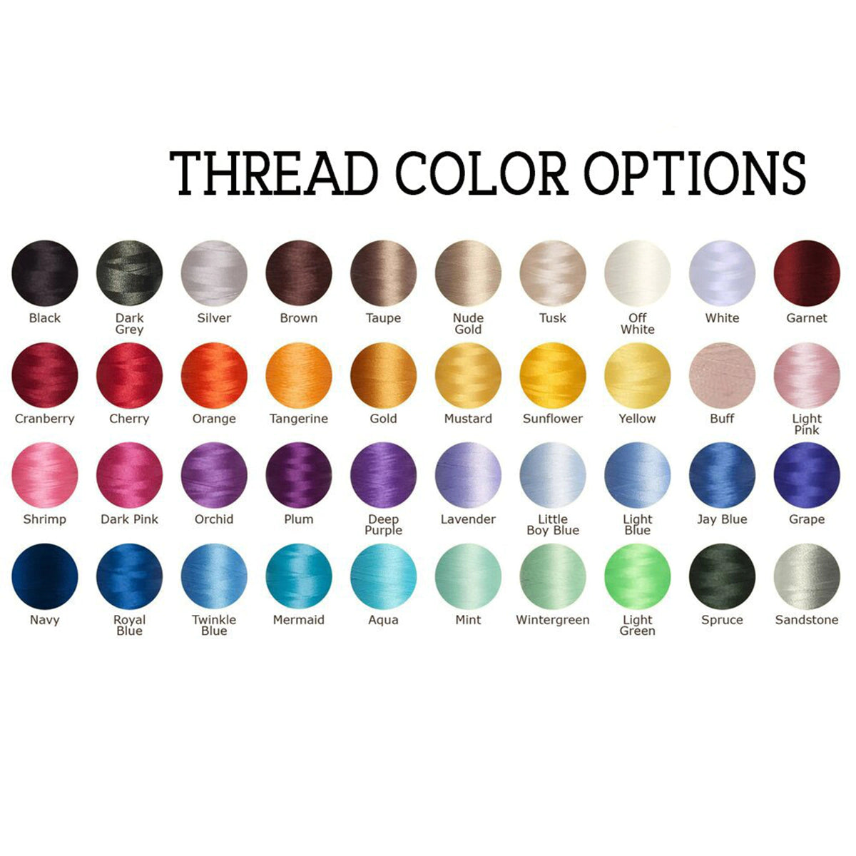 Thread Color Oriembroly