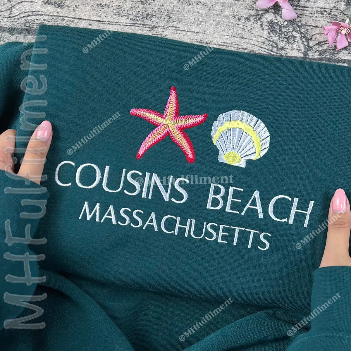 Cousins Beach Embroidered Shirt – TSITP Merch, The Summer I Turned Pretty Oversized Tee