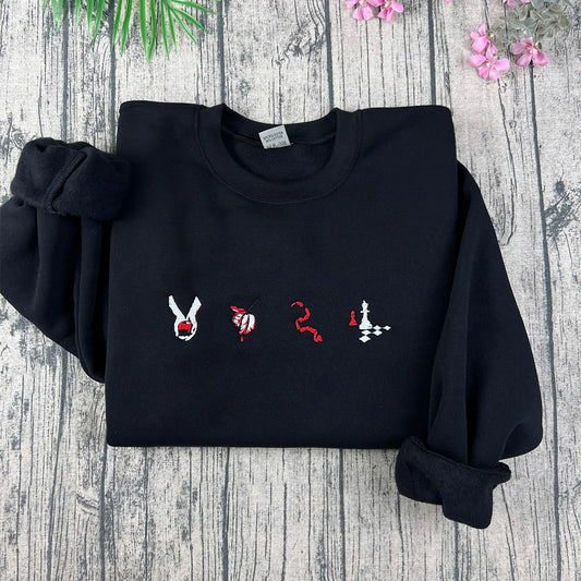 Twilight embroidered sweatshirt for fans