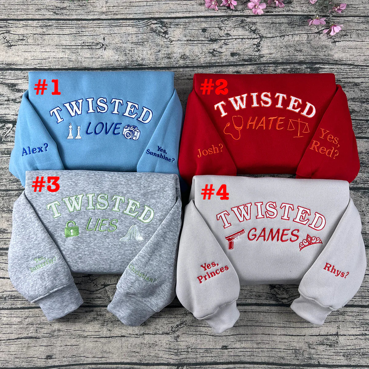 BookTok inspired romance reader sweatshirt
