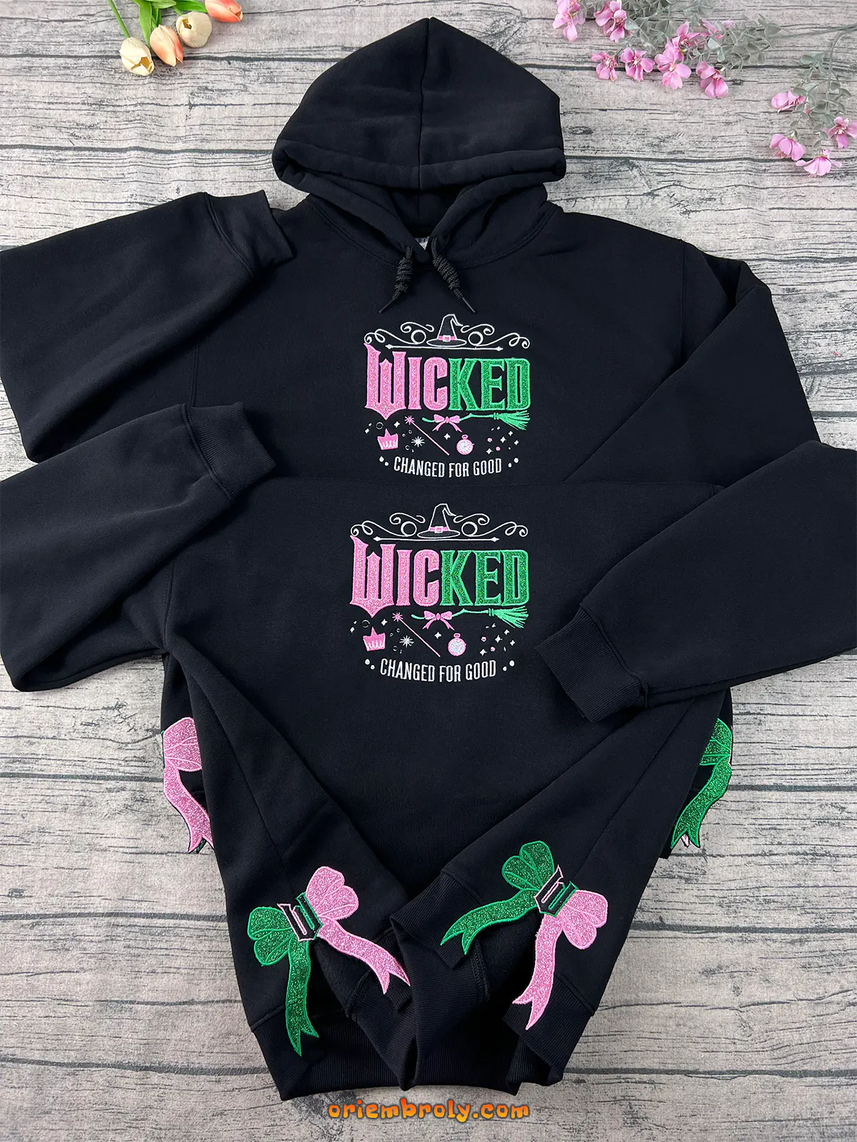 Wizard of Oz broomstick magic sweater for women