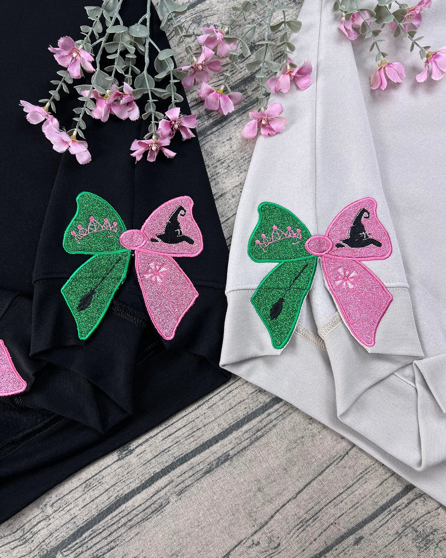 Wicked fan gift sweatshirt, Changed for Good embroidery hoodie, Wicked movie Defy Gravity sweatshirt, Wizard of Oz inspired merch