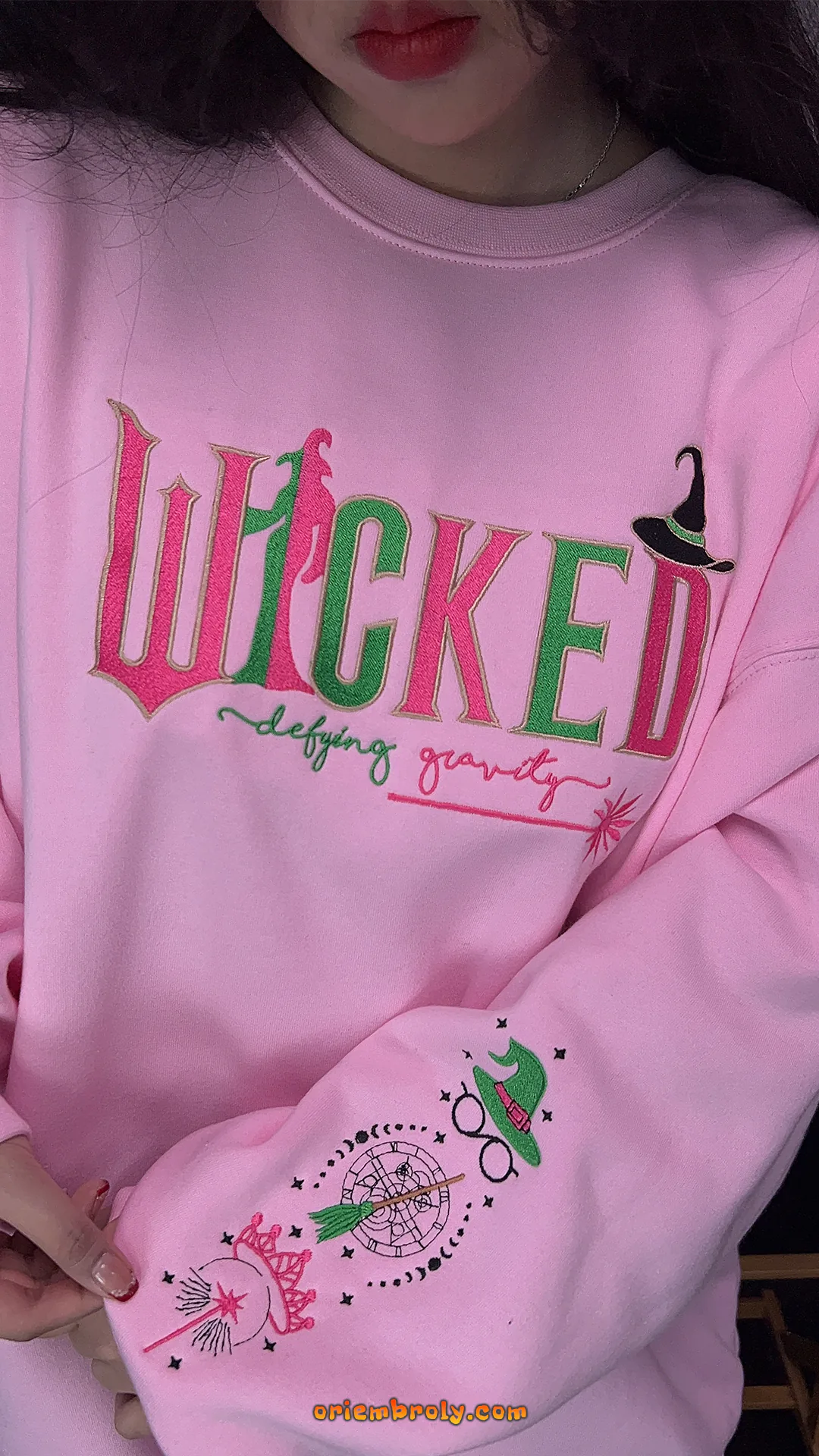 Musical movie inspired Wicked sweatshirt